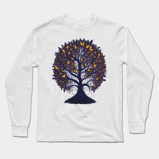 Butterfly Tree Long Sleeve T-Shirt